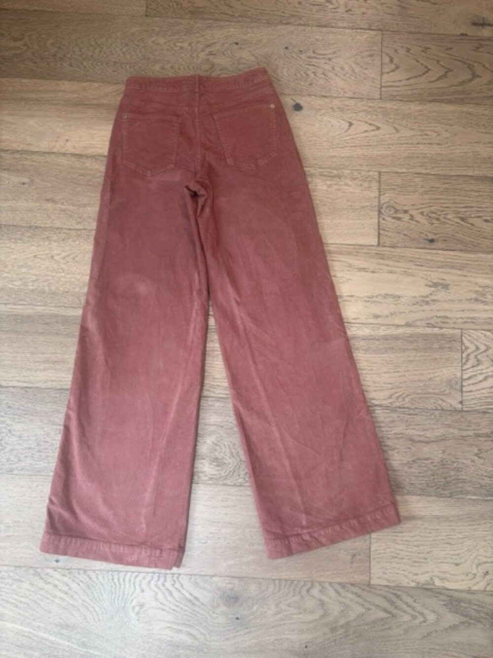 Anthropologie - Pilcro Wide Leg Corduroy Pants, Size 27 TALL - Picture 2 of 2